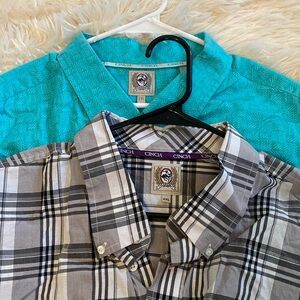 2 cinch 2xl long sleeve shirts